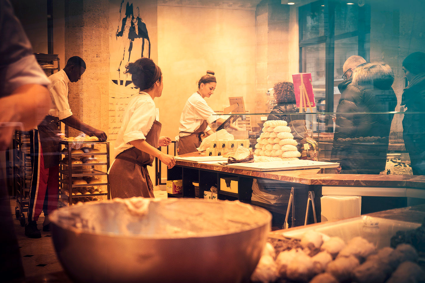 Fotografía para la pastelería Aux Marvelleix